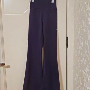 Women's Purple High-Waisted Pants